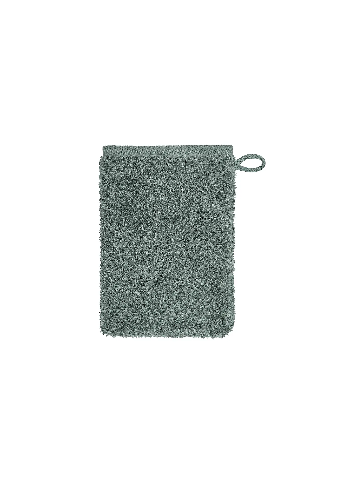 CAWÖ | Waschhandschuh PURE 16x22cm Mystic Green | 